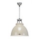 Suspension TITAN 1, Gris clair avec intérieur blanc