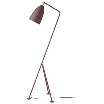 Lampadaire Gräshoppa de Gubi, Rouge Andorra