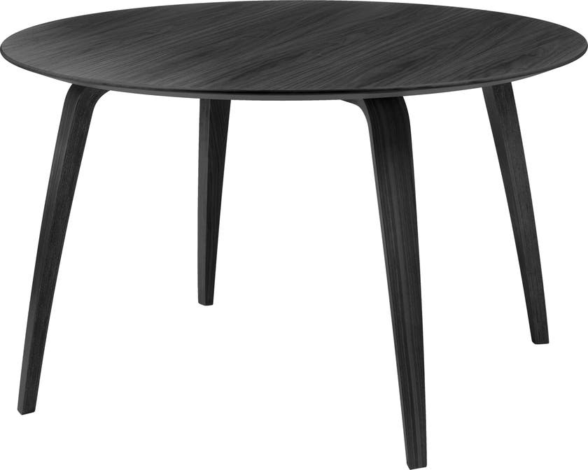Table ronde de GUBI, Ø120, Noir Table ronde de GUBI, Ø120, Noir