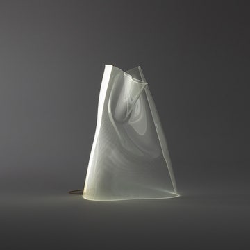 Lampadaire GWEILO HAN GR ARGENT ANODISÉE de Parachilna