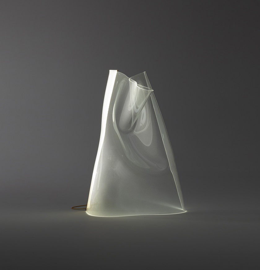 Lampadaire GWEILO HAN GR ARGENT ANODISÉE de Parachilna