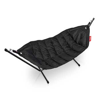 Hamac HEADDEMOCK et sa structure de Fatboy, Noir