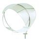 Hamac WAVE et sa base, Base sable, Blanc