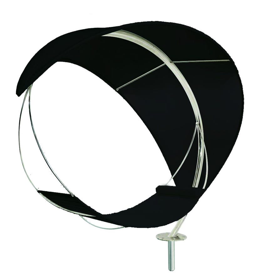 Hamac WAVE et sa base de Royal Botania, Base sable, Noir