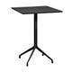 Table AAT15, L.80 X P.80 X H.105 cm, Noir