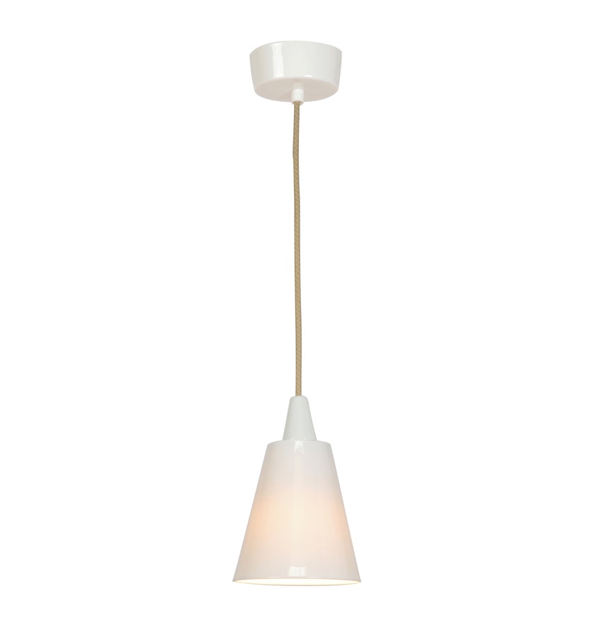 Suspension HECTOR MEDIUM FLOWERPOT d'Original BTC, Blanc naturel