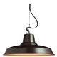 Suspension HERCULES HOOK Ø50 de Eleanor Home, Noir et or