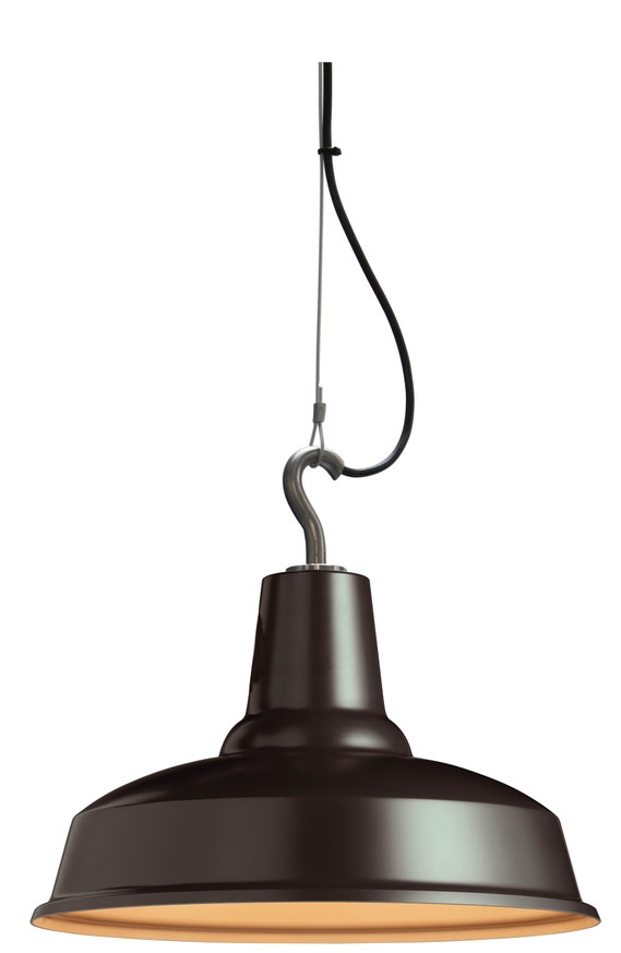Suspension HERCULES HOOK Ø50 de Eleanor Home, Noir et or Suspension HERCULES HOOK Ø50 de Eleanor Home, Noir et or