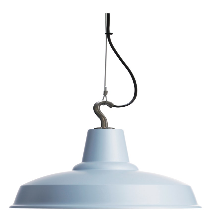 Suspension HERCULES HOOK Ø50 de Eleanor Home, Light blue