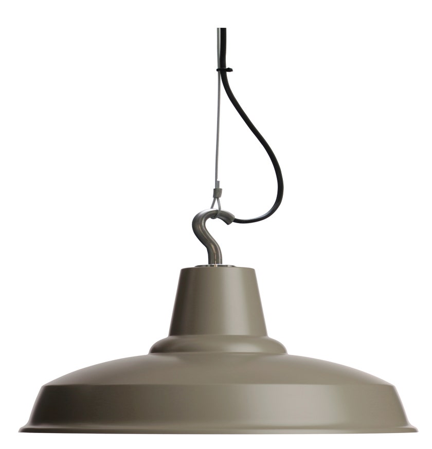 Suspension HERCULES HOOK Ø50 de Eleanor Home, Grey