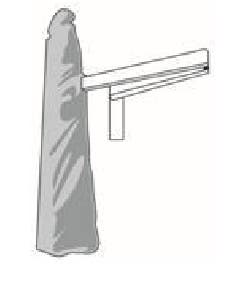 Housse de protection pour parasol Paraflex Housse de protection pour parasol Paraflex