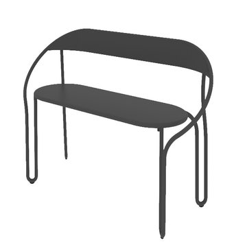 Banc HUGGY BISTRO de Maiori, Charbon