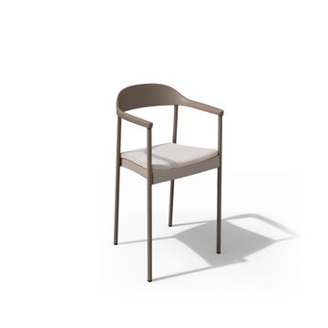 Fauteuil repas ILLUM de Tribù, Clay