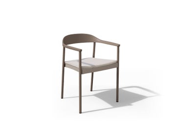 Fauteuil repas ILLUM de Tribù, Clay Fauteuil repas ILLUM de Tribù, Clay