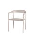 Fauteuil repas ILLUM de Tribù, Lin