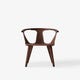 Chaise IN BETWEEN SK1, Oiled walnut