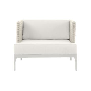 Fauteuil lounge INFINITY de Ethimo, Warmwhite