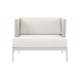 Fauteuil lounge INFINITY de Ethimo, Warmwhite