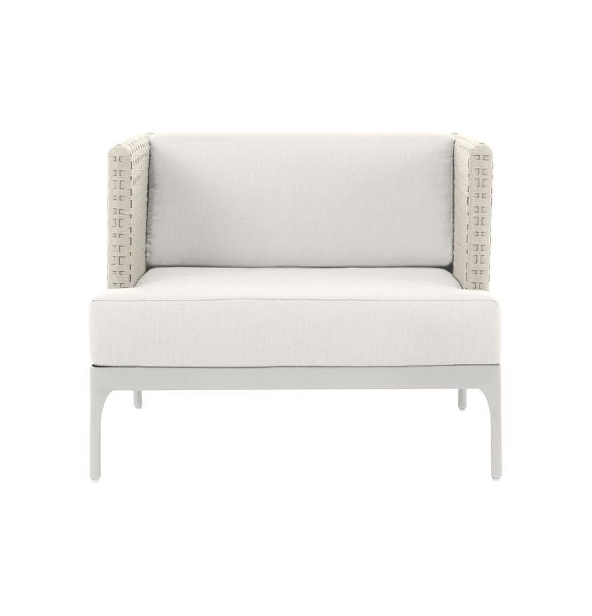 Fauteuil lounge INFINITY de Ethimo, Warmwhite