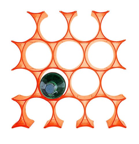 PORTE-BOUTEILLES INFINITY ORANGE de KARTELL