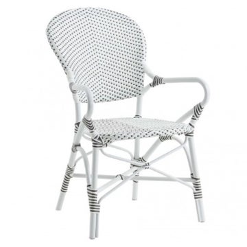 Fauteuil ISABELLE de Sika Design, Blanc