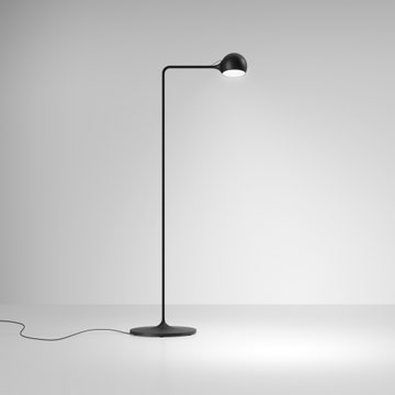 Lampadaire, lampe de lecture IXA de Artemide, Charcoal