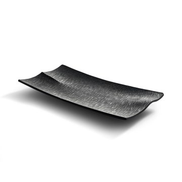 Japan board - varnished mahogany - black