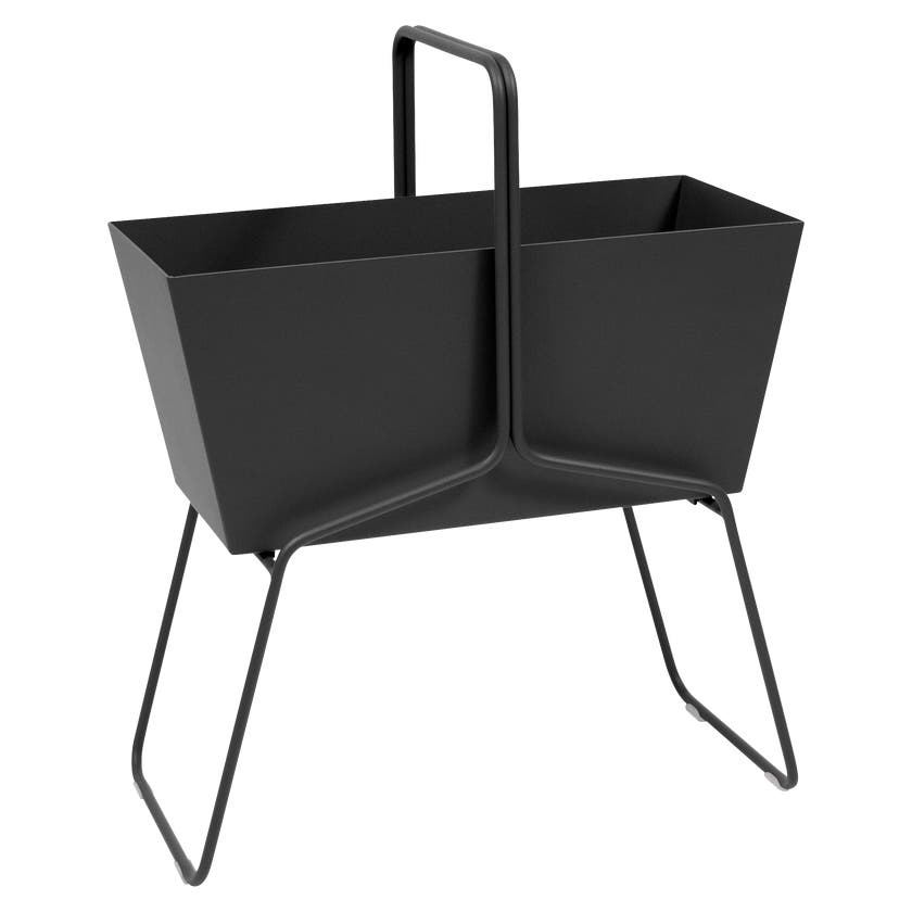 Jardinière haute BASKET de Fermob, Réglisse Jardinière haute BASKET de Fermob, Réglisse