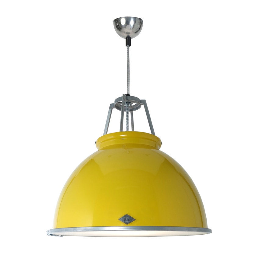 Suspension TITAN 3 d'Original BTC avec visière, Jaune