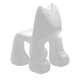 Chaise JULIAN de Magis Collection Me Too, Blanc