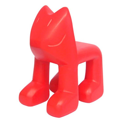 Chaise JULIAN de Magis Collection Me Too, Rouge Chaise JULIAN de Magis Collection Me Too, Rouge