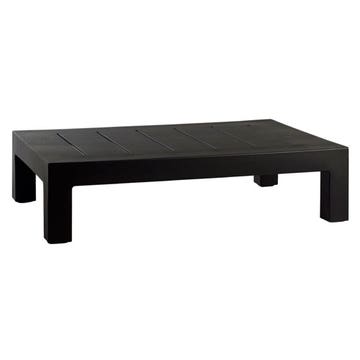 TABLE BASSE JUT 120, Noir de VONDOM