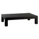 TABLE BASSE JUT 120, Noir