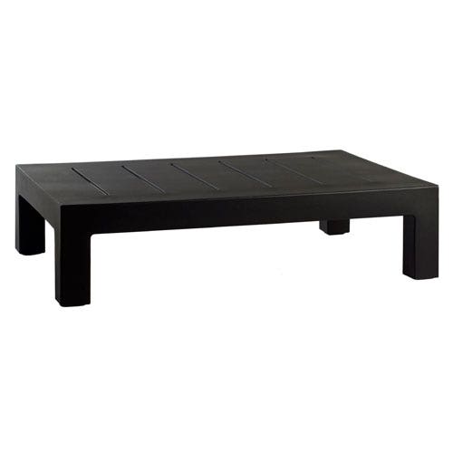 TABLE BASSE JUT 120, Noir de VONDOM TABLE BASSE JUT 120, Noir de VONDOM