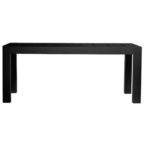 TABLE RECTANGULAIRE JUT 180, Noir de VONDOM TABLE RECTANGULAIRE JUT 180, Noir de VONDOM