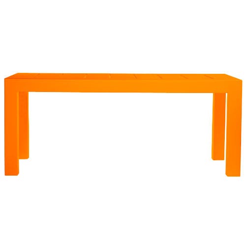 TABLE RECTANGULAIRE JUT 180, Orange de VONDOM TABLE RECTANGULAIRE JUT 180, Orange de VONDOM