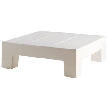 TABLE BASSE JUT 60, Blanc de VONDOM