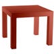 TABLE HAUTE JUT 90, Rouge