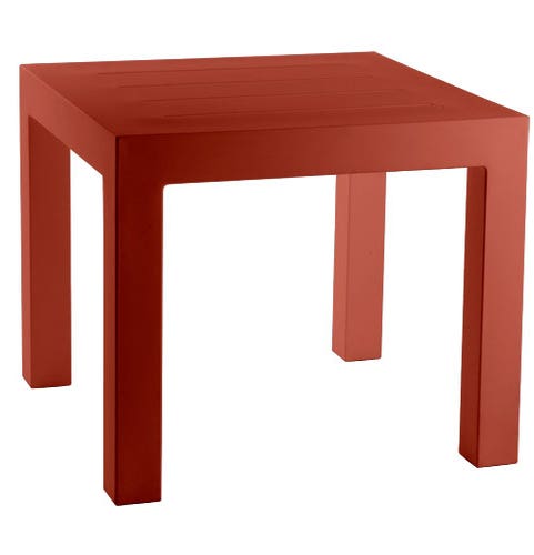 TABLE HAUTE JUT 90, Rouge de VONDOM