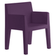 FAUTEUIL JUT, Prune