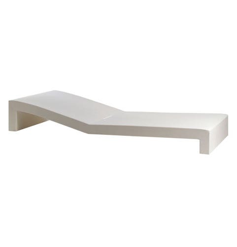 BAIN DE SOLEIL JUT TUMBONA, Blanc de VONDOM
