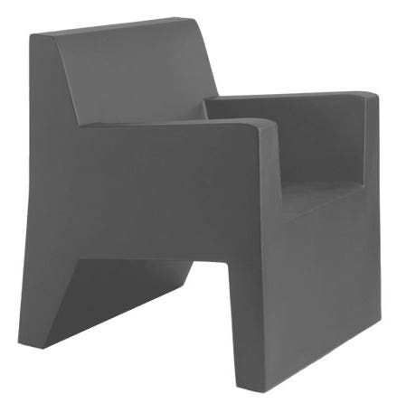 FAUTEUIL JUT, Gris de VONDOM
