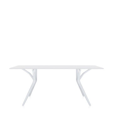 Table SPOON de Kartell, 160 x 80 cm, Blanc