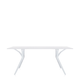 Table SPOON de Kartell, 140 x 74 cm, Blanc