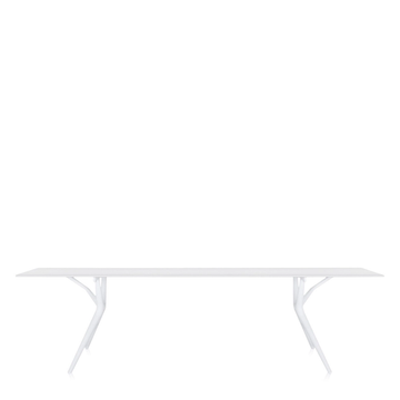 Table SPOON de Kartell, 200 x 90 cm, Blanc