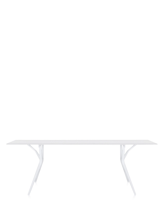 Table SPOON de Kartell, 200 x 90 cm, Blanc Table SPOON de Kartell, 200 x 90 cm, Blanc