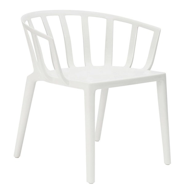 Chaise VENICE de Kartell, Blanc