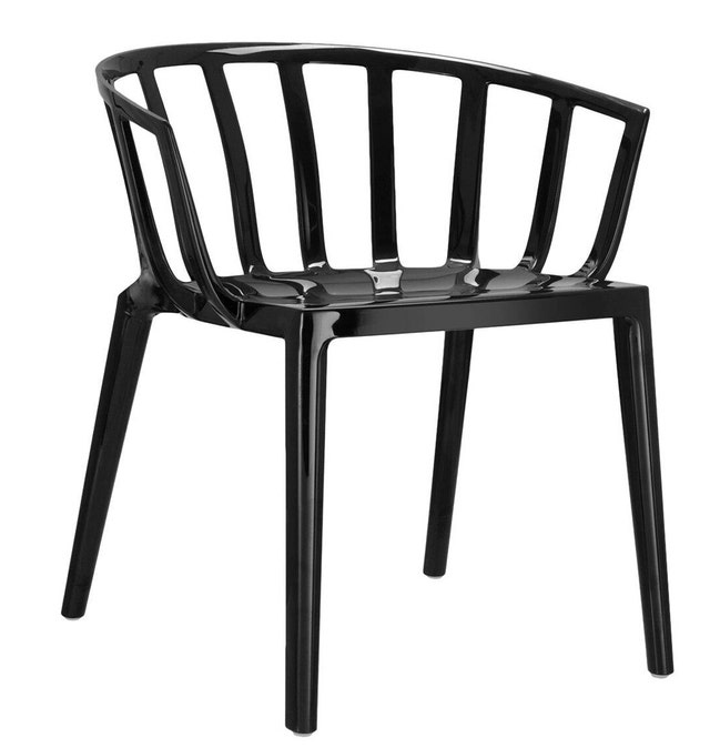 Chaise VENICE de Kartell, Noir