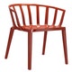 Chaise VENICE, Rouge orangé
