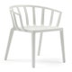 Chaise VENICE avec traitement Soft Touch, Blanc opaque